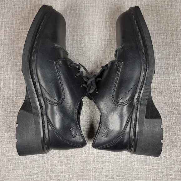 Dr. Doc Martens 9264 Loafers Black Leather Shoes Men's Size 7  Women's 8.5 - Picture 6 of 12